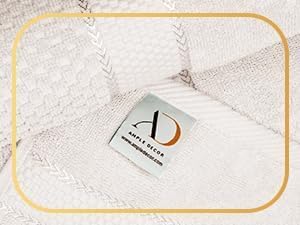 Ample Decor Washcloth Set of 200 White 100% Cotton - Qucik Dry Popcorn Textured - Mulaayam Collection - 12 X 12 Inch