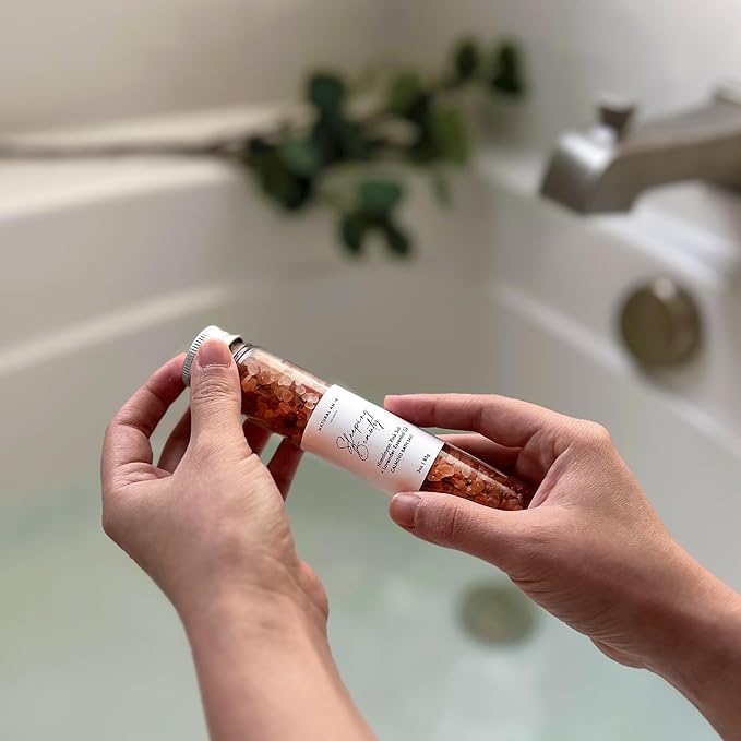 Natural Amor Lavender Blanket Spa Gift for Women 8pcs, Birthday Gift for Women, Self Care Gift for Birthday, Christmas