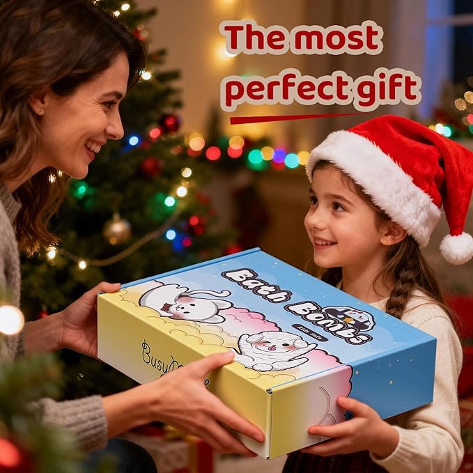 Bath Bombs for Kids with Toys Inside for Girls Boys - 11 Pack Bath Bombs Gift Set with Surprise with Surprise Toys | Kids Safe Bubble Bath Fizzy Balls Halloween Christmas Birthday Gift Kit