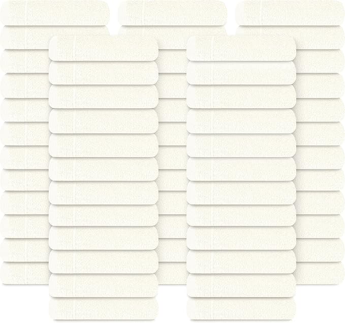 Tens Towels Pack of 60 Washcloths, 12 x 12 Inches, Lighter Weight, Quick to Dry, Super Soft & Absorbent, Gentle Face Towels, Hotel Quality, Perfect for Bathroom, Gym, Spa (Ivory, 60 Pack)