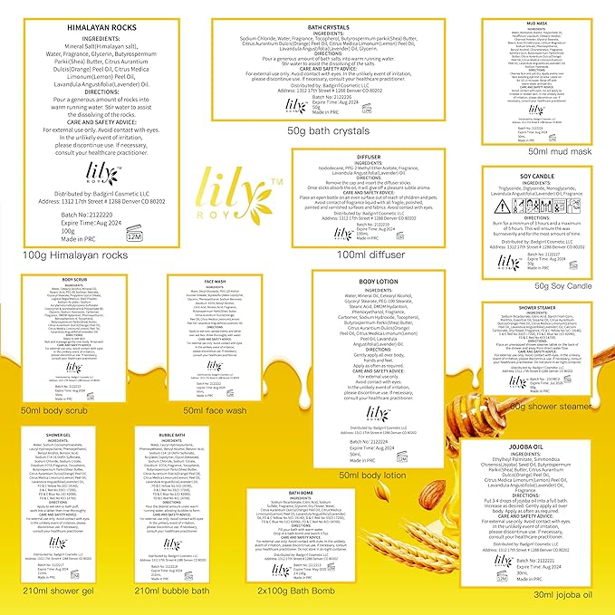 Christmas Gifts for Women - 21-Piece Luxury Bath and Body Gift Basket Set for Women & Men Spa Gift Baskets Set Self Care Gift | Gift Set for Mothers Day Birthday Gifts Gift Sets for Her & Him