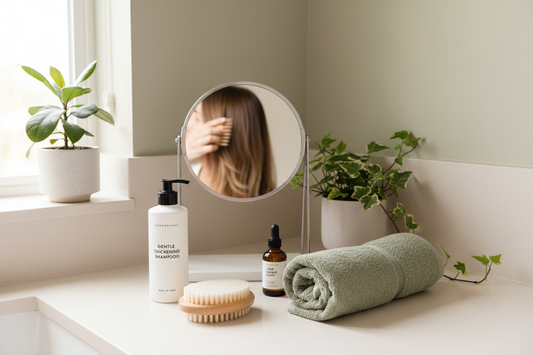 A Simple Daily Routine for Thinning Hair