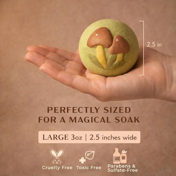 Atlasria™ Organic Bath Bombs for Women, 12 Gift Set, Large, Essential Oil, Safe Bubble Bath for Kids, Fun Bath time for Kids, Shea Butter Moisturize, Gift Ideas for Her Him, Miniature Worlds