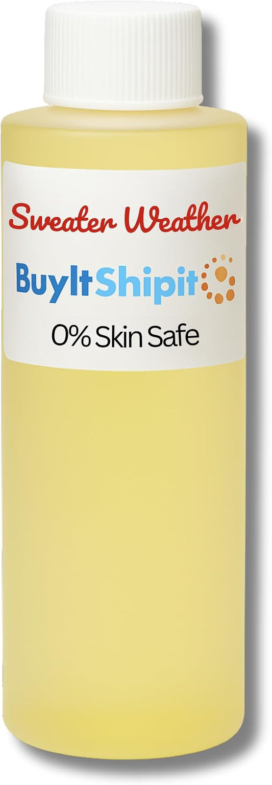 Sweater Weather Fragrance from Our Holiday Collection - Perfect for Adding Aroma to Freshies, Candles, Soaps, and Diffusers - 32 Ounces