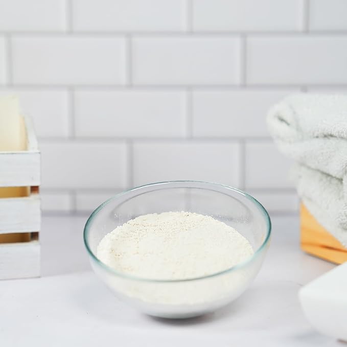 ClearLee Milky Mineral Bath Clay - Kaolin Clay, Magnesium Sulfate (Epsom Salt), Himalayan Rock Salt - Soothing and Relaxing Soak - Exfoliation for Smoother Skin - 5 lb (12-15 Baths)