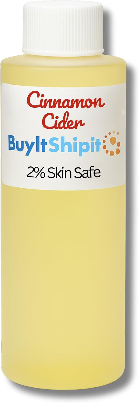 Cinnamon Cider from Our Holiday Collection - 2% SS - Perfect for Adding Aroma to Freshies, Candles, Soaps, and Diffusers - 8 oz