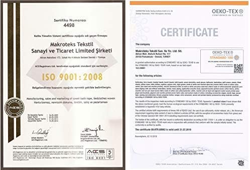 SALBAKOS 100% Turkish Cotton 6-Piece Towel Set | Heirloom Quality Hotel & Spa Collection | Soft, Super Absorbent 2 Washcloth, 2 Hand, 2 Bath Towel Sets | Made in Turkey (Chocolate, 6 Piece Towel Set)