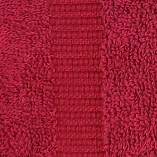 SALBAKOS 100% Turkish Cotton Bath Towel Set of 4 27x54 inch | Heirloom Quality | Hotel & Spa Collection | Ultra Soft, Super Absorbent, Long Lasting Bath Towels | Made in Turkey (Wine, 4 Bath Towels)