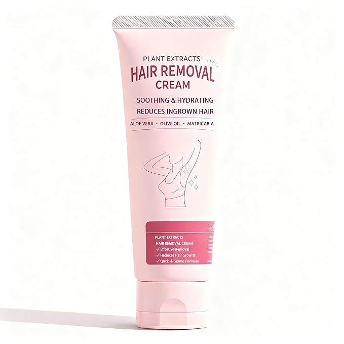 3.5OZ Full Body Hair Removal Cream for women on Arms, Legs, Underarm, Bikini with Aloe, Ceramides,Camellia, Bisabolol | Soothing, Gentle, Fresh Scent, No Dark Spots, Sensitive Skin