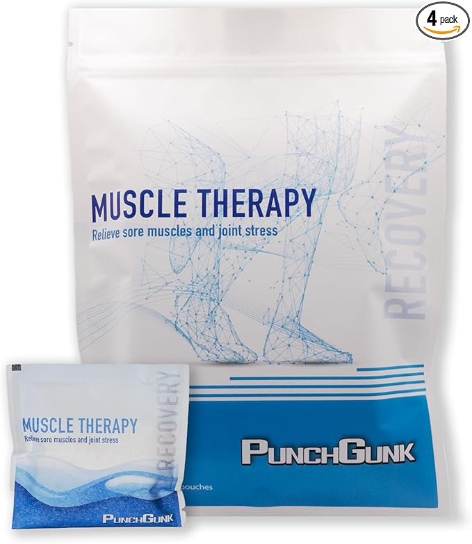 Punch Gunk Muscle Therapy Recovery Bath Soak with MSM, Magnesium, Vitamin C and Aloe