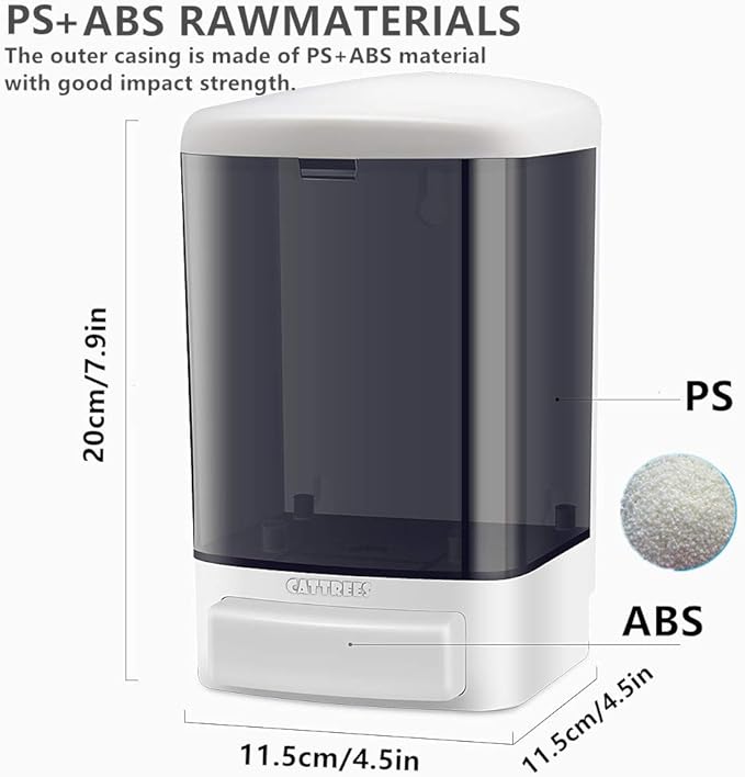 2 Pack 33.8 oz Manual Wall Mounted Soap Dispenser Kitchen Bathroom Hand Commercial Soap Dispenser Refillable for Liquid Containers Shampoo Gel Chamber-Plastic Black