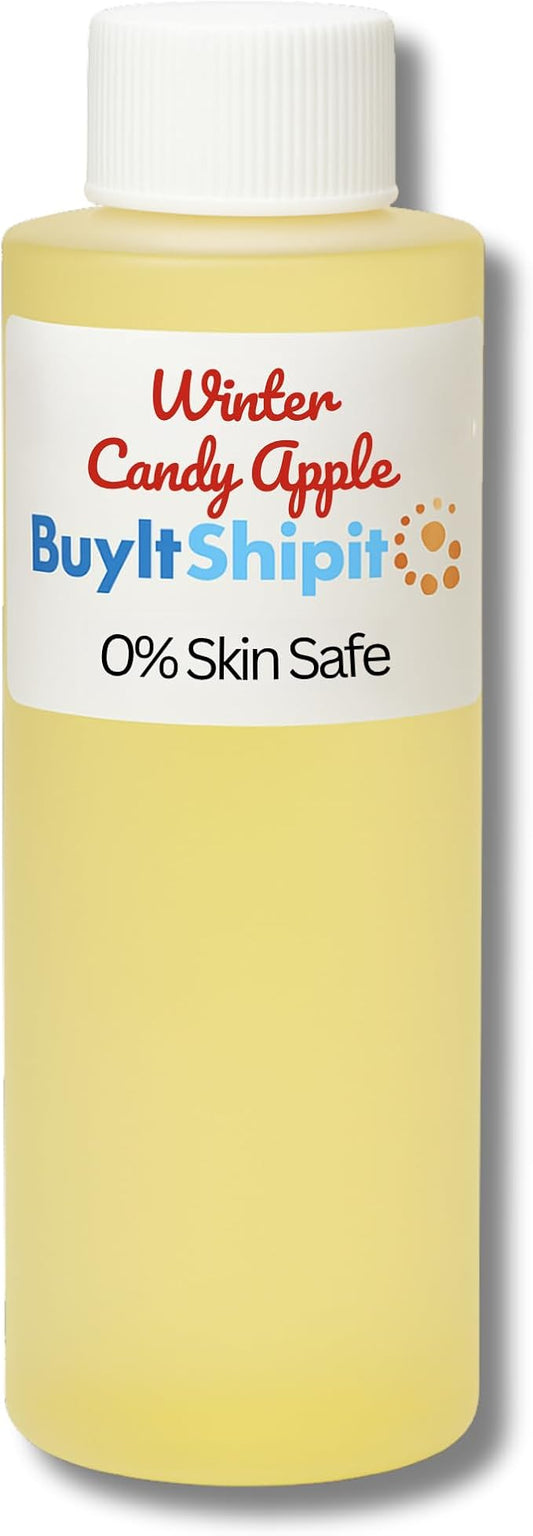 Winter Candy Apple Fragrance from Our Holiday Collection - Perfect for Adding Aroma to Freshies, Candles, Soaps, and Diffusers - 4 oz