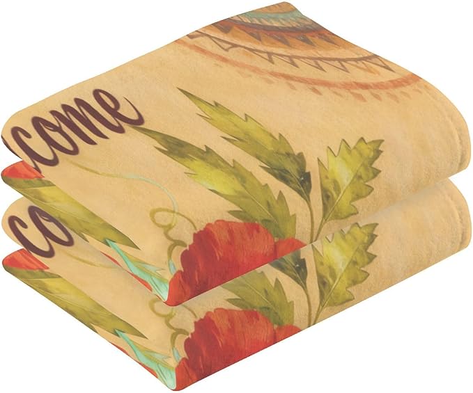 Pure Cotton,Bath Towel Cotton Washcloths for New Home Sets 16 x 28