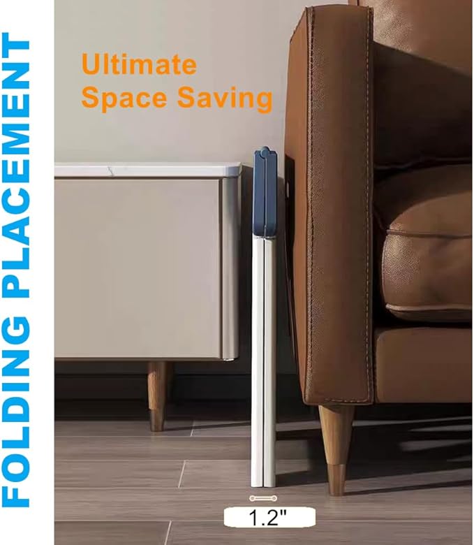 Foldable Bath Shower Safety Chair Seat Blue, Foldable and Anti-Slip Bench Bathtub Stool for Elderly or Seniors (Foldable ShowerChair 15.7" H Blue Seat Size 12.4" x 8.3“)