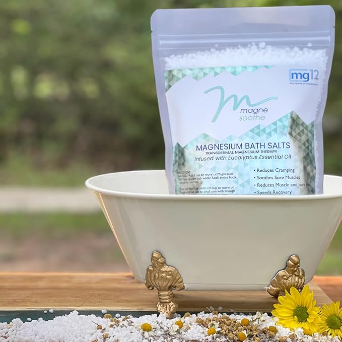 2.2lb MagneSoothe Eucalyptus Magnesium Bath Salt