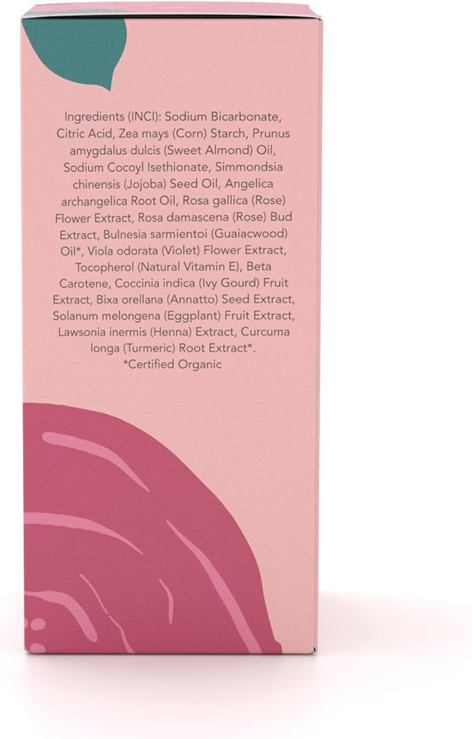 Saavy Naturals Bath Bombs, Indulgent Bulgarian Rose Scent, Gentle Moisturizig Formula, Foaming Fizz Bubbles, Gift for Women and Kids, 6 Oz Each, 2 Pack