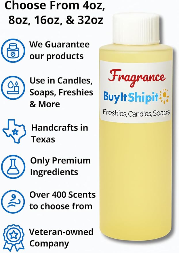 Christmas Lights from Our Holiday Collection - 3% SS - Perfect for Adding Aroma to Freshies, Candles, Soaps, and Diffusers - 8 oz