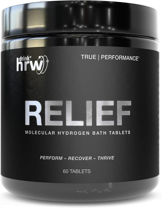 New Relief Hydrogen Bath Bomb Tablets: Relax Muscles, Soothe Discomfort, and Recover Naturally – Magnesium Hydrogen Soak (60 Tablets)