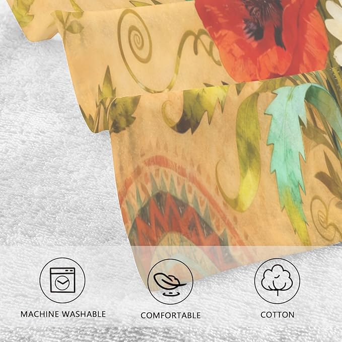 Pure Cotton,Bath Towel Cotton Washcloths for New Home Sets 16 x 28