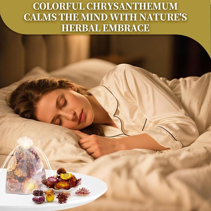 Sukh Dried Colorful Chrysanthemum - Natural Dried Flowers Herbs 3oz Bulk Daisy Flowers Heads Rainbow Color for Soap Making,Candle,Bath Bombs,DIY Beauty,Sachets and Wedding Decoration