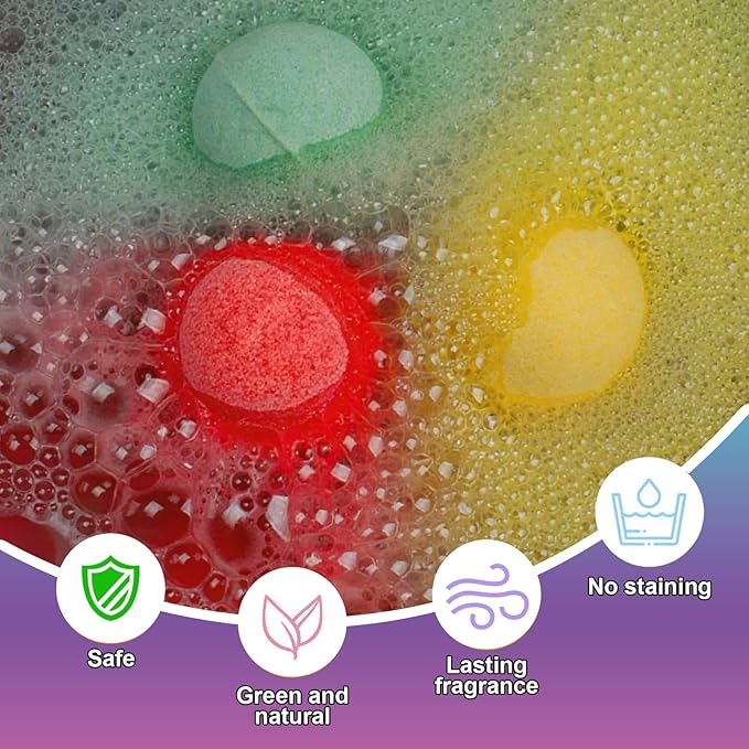 iHave Bath Bombs, 24 Pcs Mini BathBombs Gifts for Women - Perfect Bubble Bath Gift Set for Boys and Girls