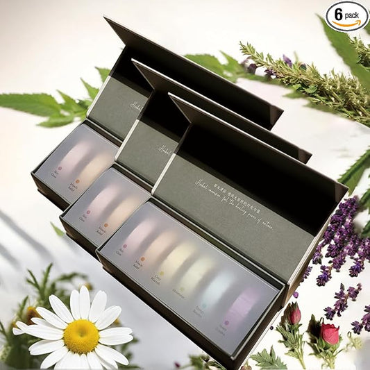 Traditional Herbal Bath Salt Balls-Natural Herbal & Spice Extract Bath Bombs, Relieve Physical & Mental Stress, Moisturize Skin, Help Sleep, Suitable for Business Trips & Travel, 6 Pieces/Set (3)