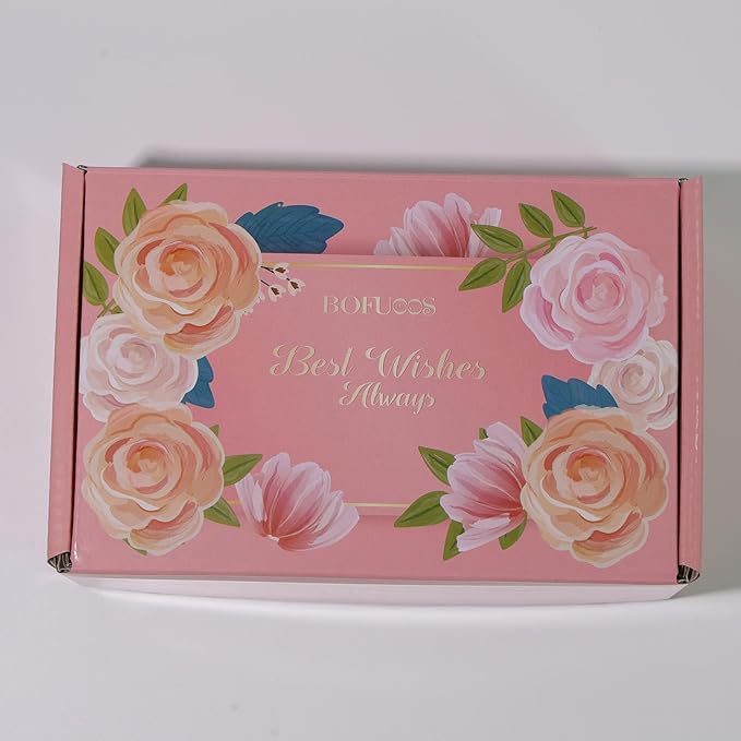 Gua Sha & Jade Roller Facial Tools Gifts Set - Self Care Spa & Bath Gift Baskets for Women, Christmas, White Elephant, Birthday, Valentines Day Gifts for Women, Her, Wife, Mom, Teen Girls