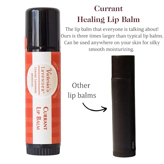 Victoria's Lavender Natural Body Products Gift Set - Handmade Soap, Hand & Body Lotion, Lip Balm, Body Candle Skin Care Set & Kit, Made in USA Lavender Bath & Body Products for Women, Lavender Currant