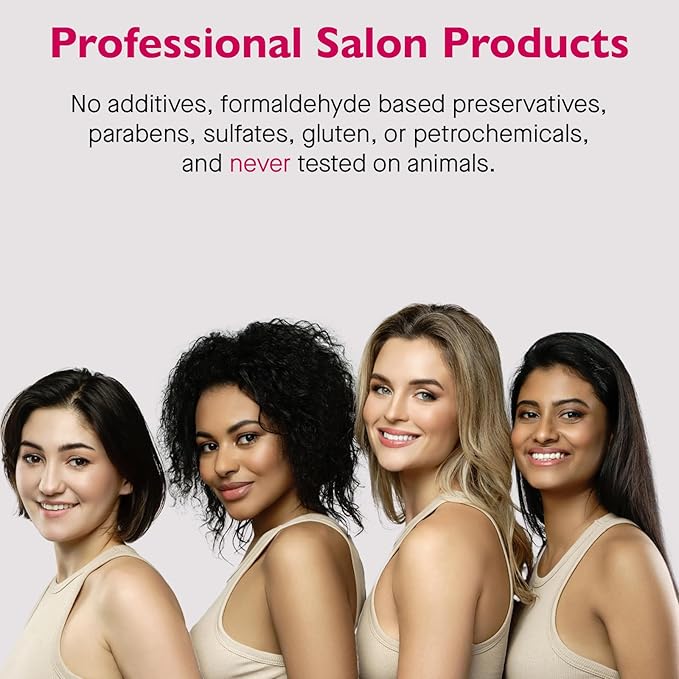 12 Benefits Instant Healthy Hair Treatment - Leave In Conditioner Spray with Quaternium 39 and Silk Fibre Protein - Smooths Frizz, Strengthens & Repairs Damaged Hair - (12 Fl Oz)