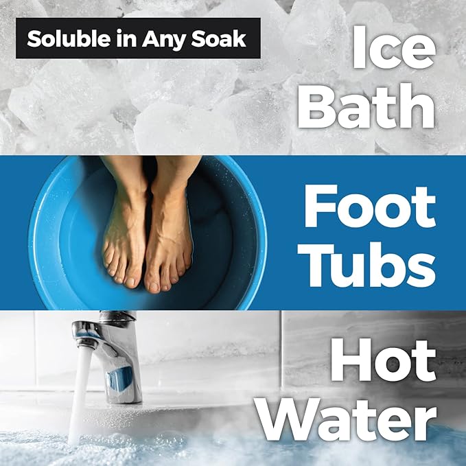 Muscle Rehab| Arnica Bath Soak with Essential Oils | Pain Relief for Sore Muscles, Joints & Foot Ache | Magnesium Flakes Bath Salts for Muscle Recovery, Relaxation & Wellness