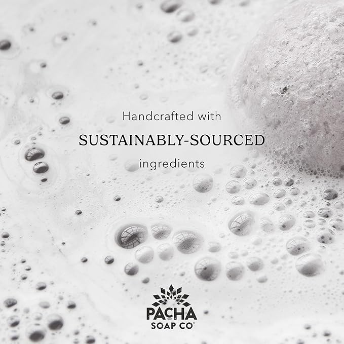 Pacha Soap Co. Bath Bomb Variety Set - Classic Scents, Handcrafted & Moisturizing Formula with Clean Ingredients, Paraben, Sulfate, Phthalate, SLS, and Dye-Free, Made in the USA, 2-Pack, 8 oz Each