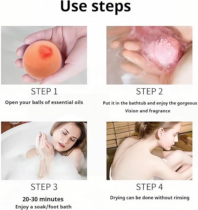 Bath Bombs Gift Set with Natural Essential Oils for Women – Aromatherapy Holiday Gifts Ideas. 12 Pcs Christmas Bath Bombs Gifts for Women Men and Teen