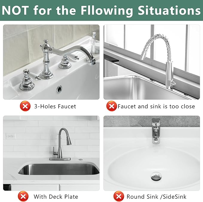 20inch x 4inch Kitchen Sink Faucet Mat, Water Absorbing Stone Faucet Splash Guard for Bathroom Counter, Quick Drying Diatomite Tray for Kitchen Sink, White