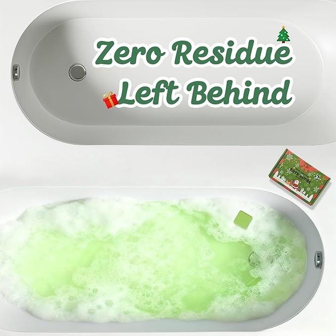 Christmas Bath Bombs with Surprise Toys Inside: 6 Pack Handmade Gifts Bath Bomb Set for Women Relaxing Bubble Bathbombs Scented Gift Stocking Stuffers Holiday Birthday for Men Kids Girls Girlfriend