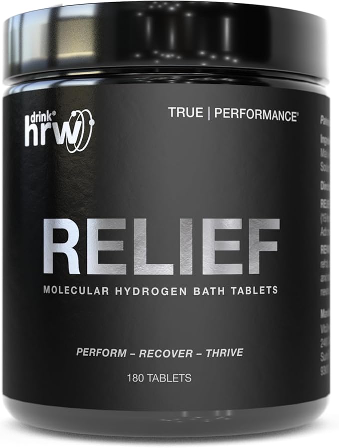 New Relief Hydrogen Bath Bomb Tablets: Relax Muscles, Soothe Discomfort, and Recover Naturally – Magnesium Hydrogen Soak (180 Tablets)