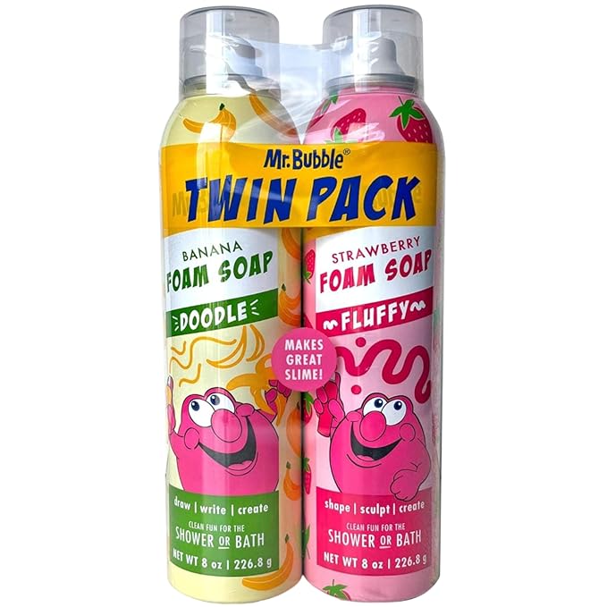 B'ubble Foam Soap Twin Pack, Rotating Colors and Scents, 8 oz (Pack of 02)