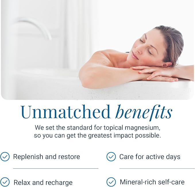 Ancient Minerals Magnesium Bath Flakes Forest Calm - Resealable Magnesium Bag of Zechstein Chloride Alternative to Epsom Bath Salt (1.65 lb)