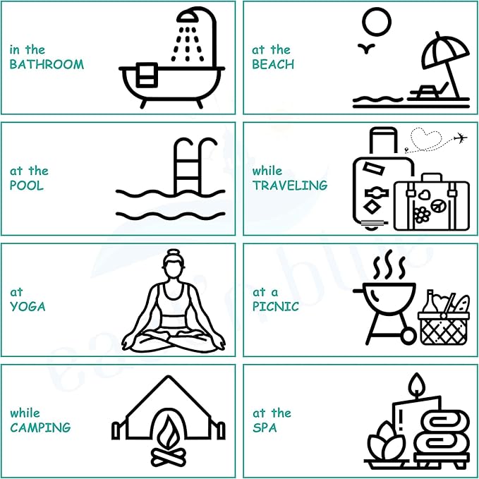 EastNBlue Lara 100% Turkish Cotton Washcloths 4 Pack, Extra Soft & Absorbent Wash Cloths for Face & Body (12" x 12"), Terry Cloth, Small Hand Towels for Bathroom, Navy Blue