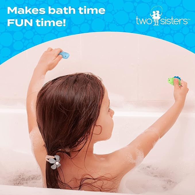 Mystical Bath Bombs for Girls and Boys with Surprise Toys Inside (6 Pack) - Large Bubble Bath Bombs for Kids - Fruity Scents, Fizzies, Made in USA, Mystic Animal - Ideal Holiday Gift by Two Sisters