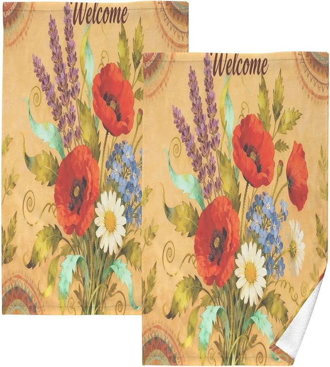 Pure Cotton,Bath Towel Cotton Washcloths for New Home Sets 16 x 28