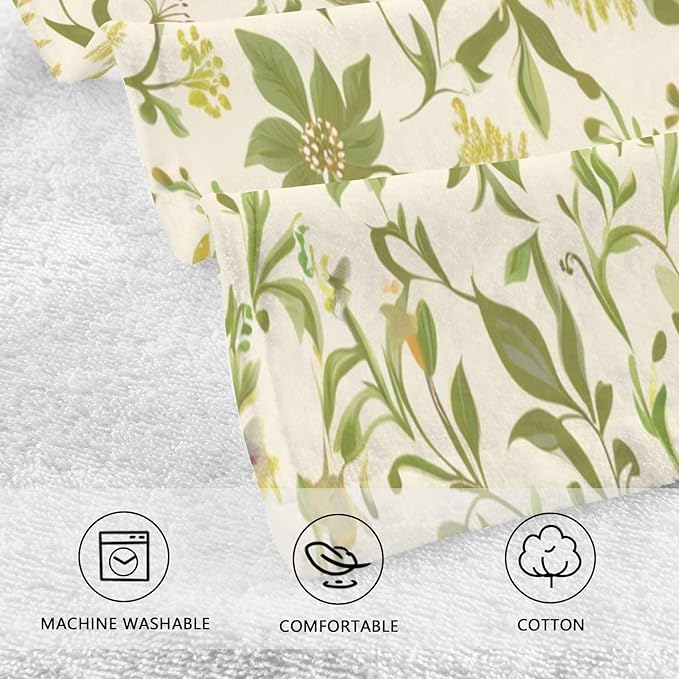 Pure Cotton,Luxury Towel Cotton Washcloth for Sensitive Skin 2 Pcs 16 x 28 in