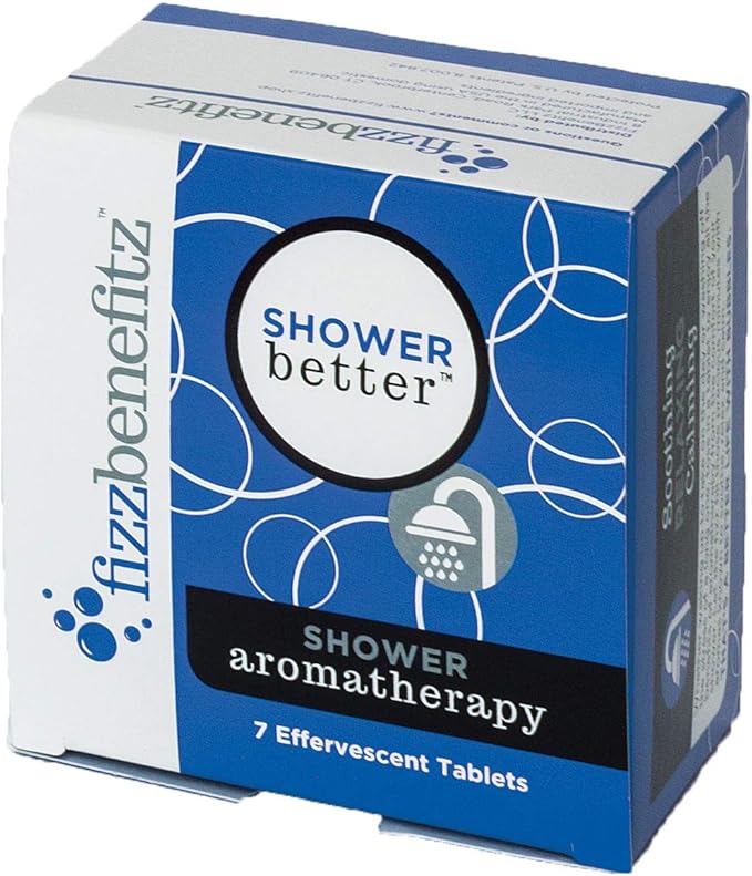 Aromatherapy Shower Bombs - Balance Steamer Tablets Release Scents in Warm Water - Bath Bomb for The Shower Creates a Soothing Vapor - Vaporizing Soothers