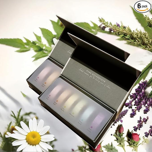 Traditional Herbal Bath Salt Balls-Natural Herbal & Spice Extract Bath Bombs, Relieve Physical & Mental Stress, Moisturize Skin, Help Sleep, Suitable for Business Trips & Travel, 6 Pieces/Set (2)