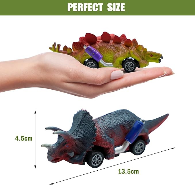 Bath Bombs for Kids with Dinosaur Toys Inside, 8 Pack XXL Large Dinosaur Bath Bombs Bubble Bath Gift Set, Perfect Birthday Christmas Easter Dino Toys Gifts for Kids 3-12, Girls and Boys