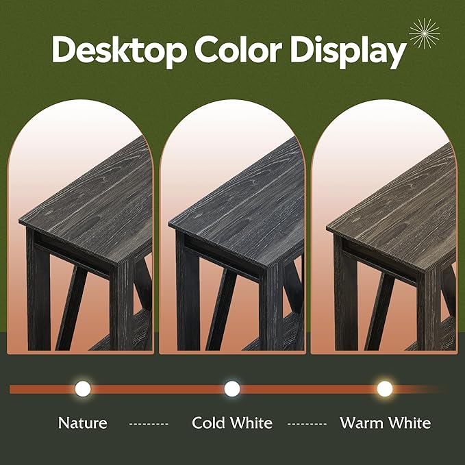 WLIVE Narrow End Table with Charging Station of Open Storage Shelf, Sofa Side Table with 2 USB Ports and 2 Power Outlets, Slim Farmhouse End Table for Small Spaces, 11.8" D x 23.6" W x 23.74" H