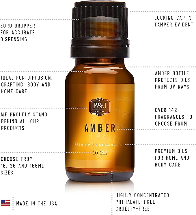 P&J Fragrance Oil | Lotus Blossom Oil 30ml - Candle Scents for Candle Making, Freshie, Soap Making Supplies, Diffuser Oil Scents