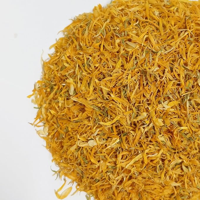 Dried Calendula Flowers Petals Natural Calendula Bulk for Crafting - 3.5 OZ