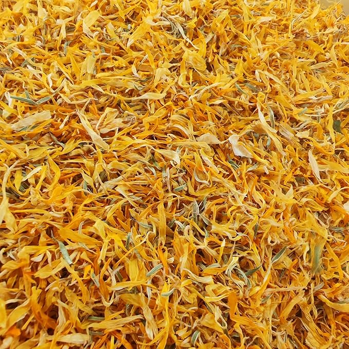 Dried Calendula Flowers Petals Natural Calendula Bulk for Crafting - 3.5 OZ