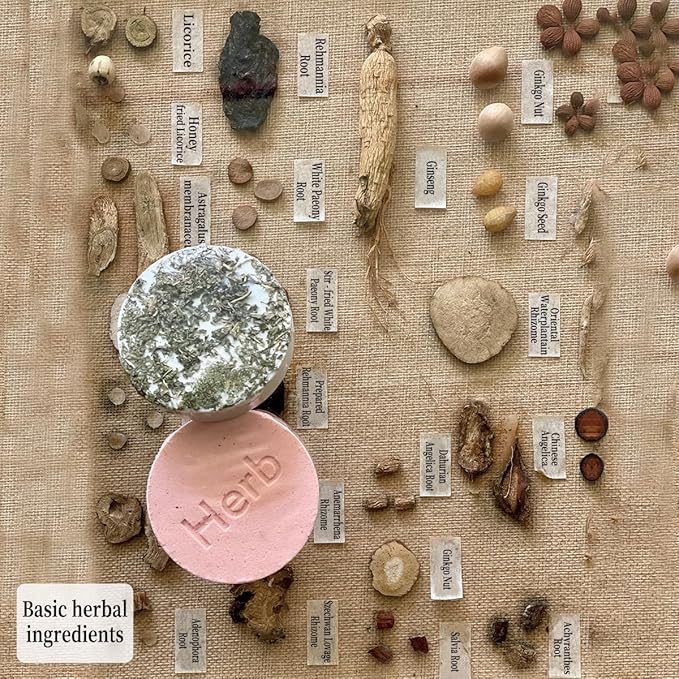 Traditional Herbal Bath Salt Balls-Natural Herbal & Spice Extract Bath Bombs, Relieve Physical & Mental Stress, Moisturize Skin, Help Sleep, Suitable for Business Trips & Travel, 6 Pieces/Set (1)