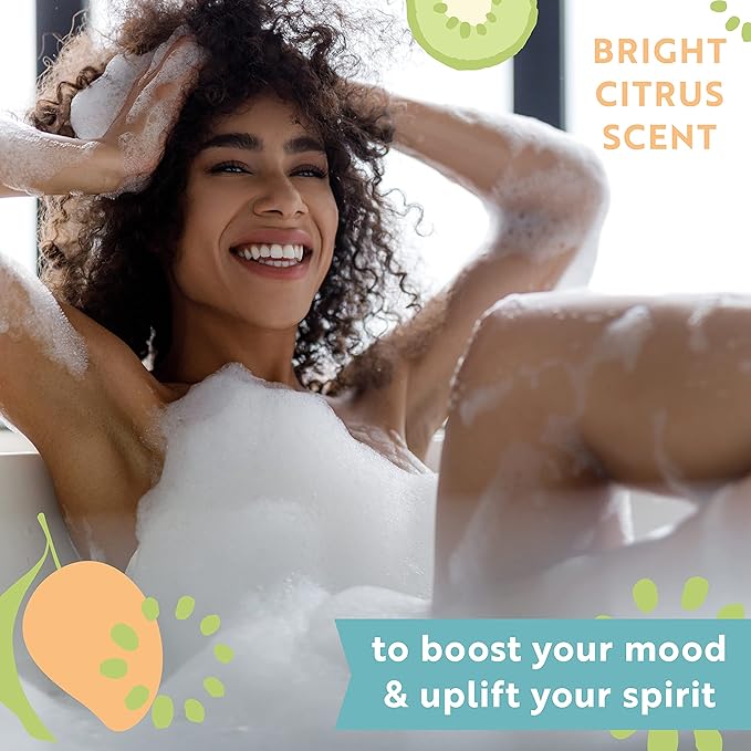 Wellness by Village Naturals Therapy, Hydrate Foaming Bath Soak, 36 oz, Pack of 2